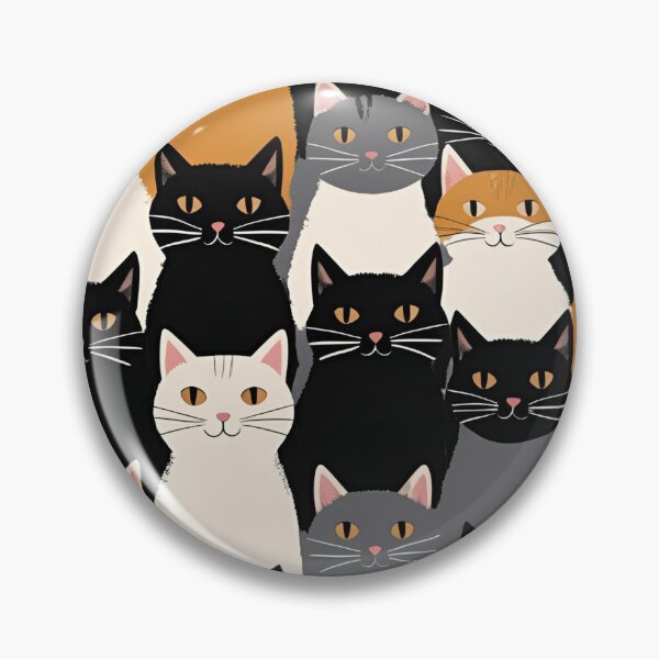 Item preview, Black Cat Pattern designed and sold by PatronesKawai.