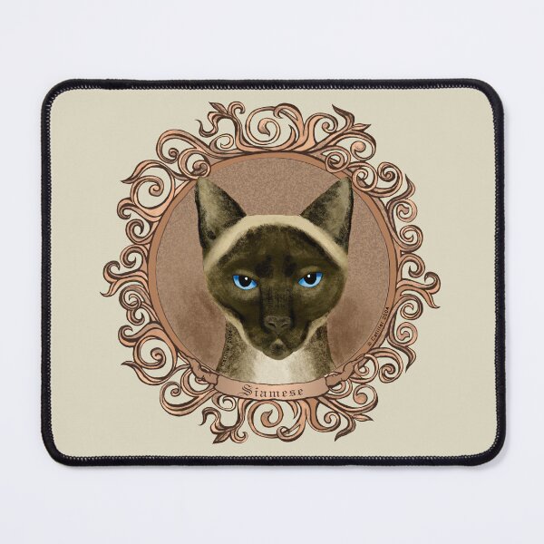Item preview, Ornate Siamese Cat designed and sold by artmuvz.