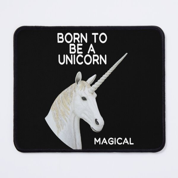 Item preview, Born to Be a Unicorn Magical Fantasy Art designed and sold by SandyMDesigns.