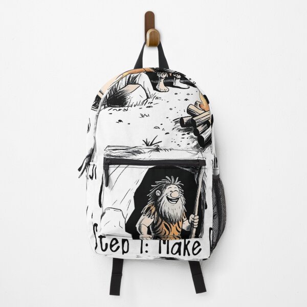 Item preview, Caveman Cuisine 101 – Funny Prehistoric Drawing designed and sold by Pulse Creativity Designs.