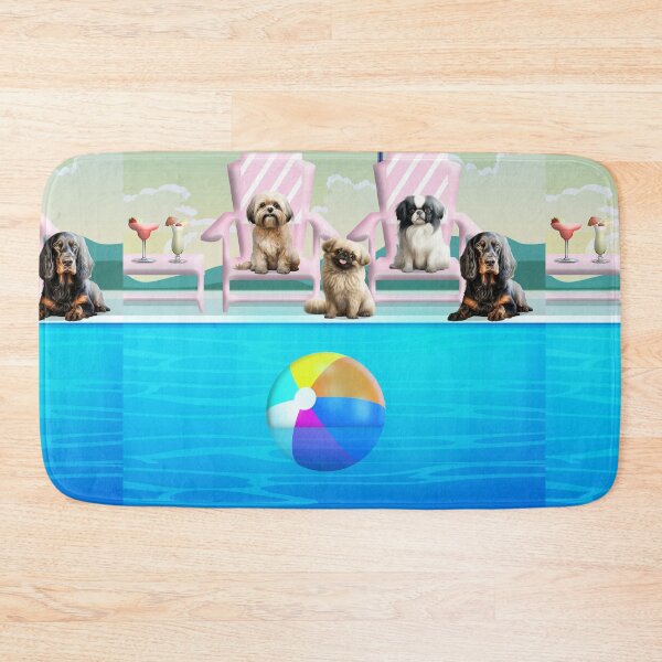 Item preview, Dogs By The Pool 2 designed and sold by m2inspiration.