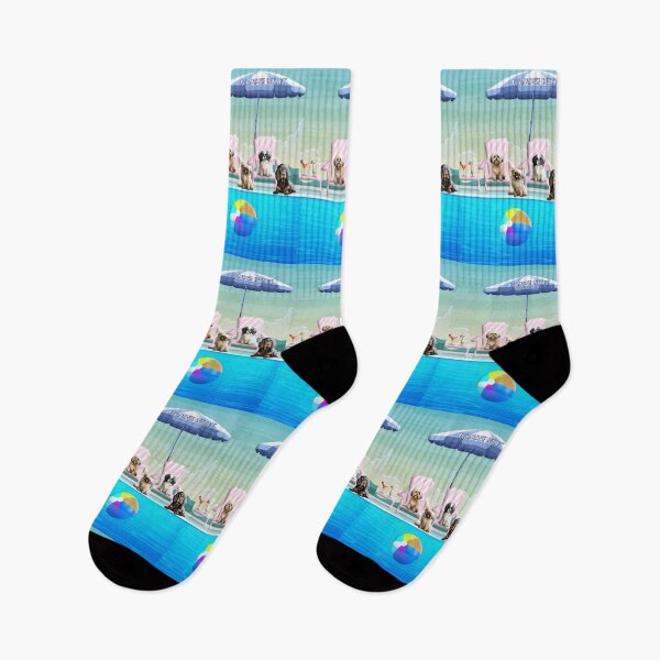 Item preview, Dogs By The Pool 2 designed and sold by m2inspiration.