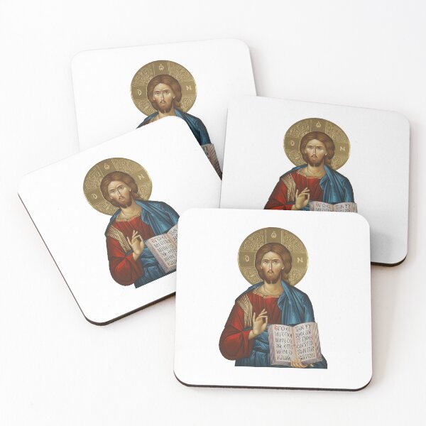 Item preview, Greek Orthodox Icon of Jesus designed and sold by Adrian Abbruzzino.