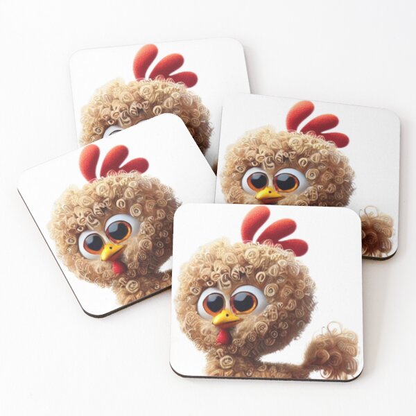 Item preview, Frizzle Chicken With Curly Feathers designed and sold by Sillytoe.