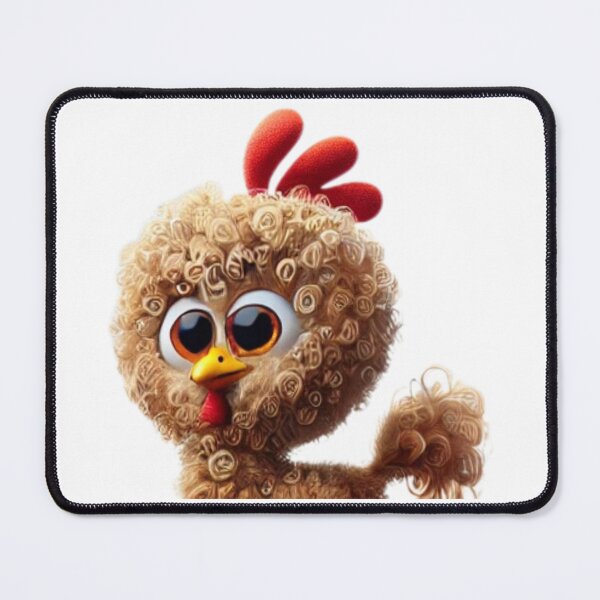Item preview, Frizzle Chicken With Curly Feathers designed and sold by Sillytoe.