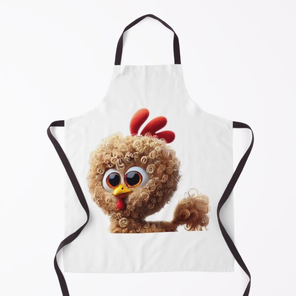 Item preview, Frizzle Chicken With Curly Feathers designed and sold by Sillytoe.