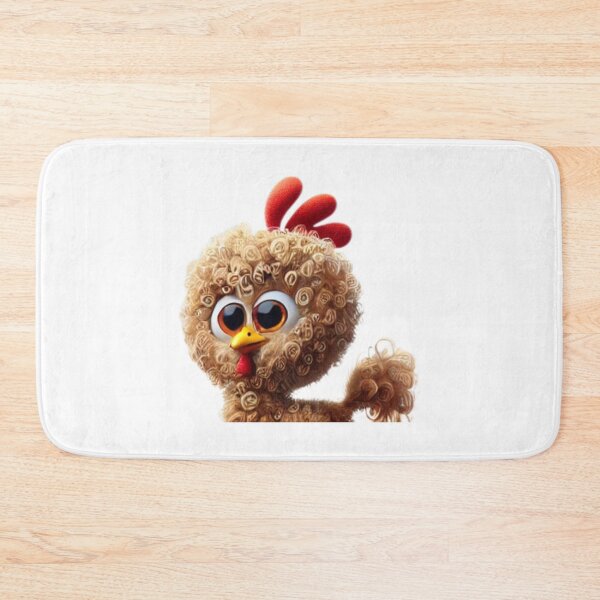 Item preview, Frizzle Chicken With Curly Feathers designed and sold by Sillytoe.