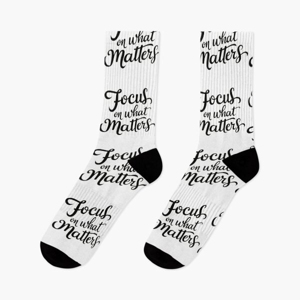 Item preview, Focus on What Matters | Motivational Quote | Mindset & Life Priorities Design designed and sold by GRITMOOD.
