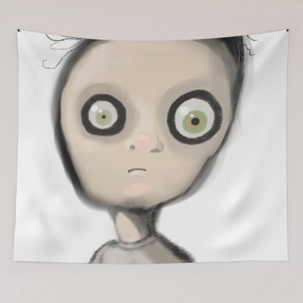 Item preview, Big Eyed Boy designed and sold by LemonwoodClock.