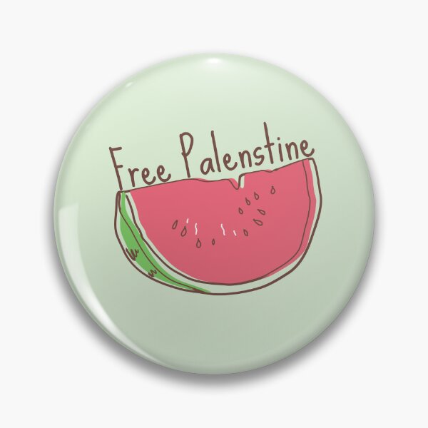 Item preview, Tiny Subtle Free Palestine Watermelon designed and sold by KWZCreates.