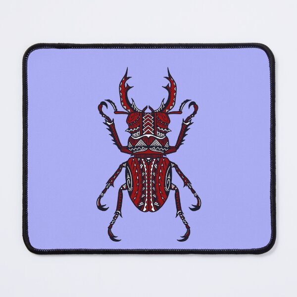 Item preview, Red Tribal Stag Beetle designed and sold by Steeb757.