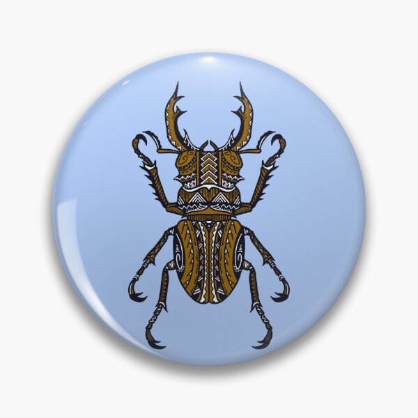 Item preview, Tan Tribal Stag Beetle designed and sold by Steeb757.