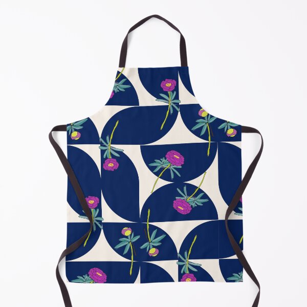 Item preview, Bauhaus Peonies designed and sold by Ginger Tea Studio.