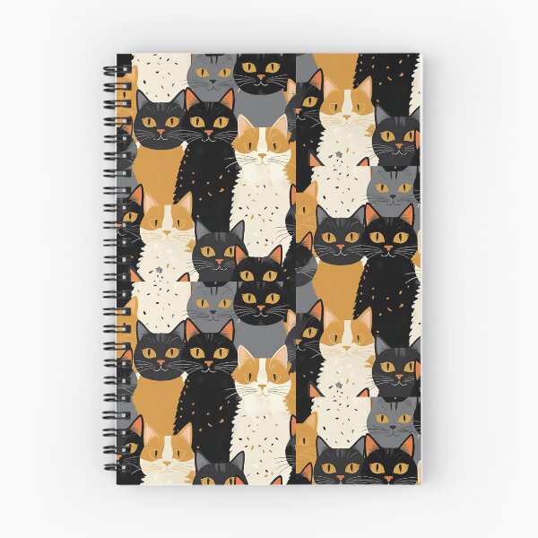 Item preview, Black Cat Pattern designed and sold by PatronesKawai.