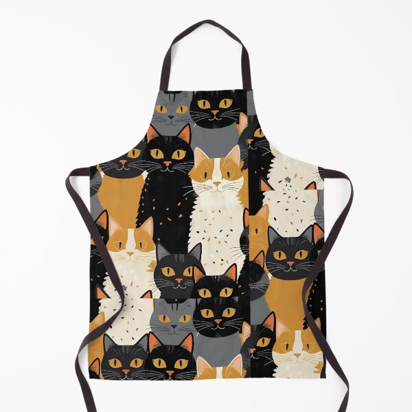 Item preview, Black Cat Pattern designed and sold by PatronesKawai.