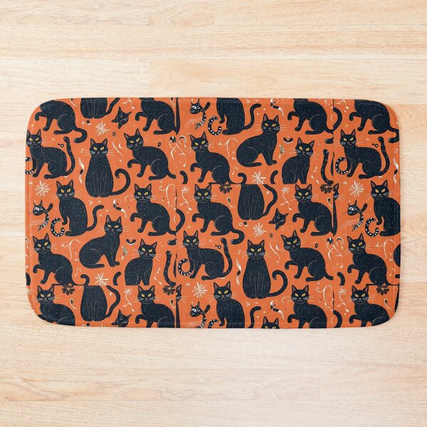 Item preview, Black Cat Pattern designed and sold by PatronesKawai.