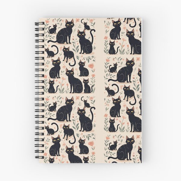 Item preview, Black Cat Pattern designed and sold by PatronesKawai.
