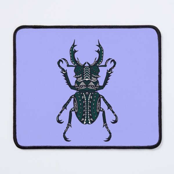 Item preview, Green Tribal Stag Beetle designed and sold by Steeb757.