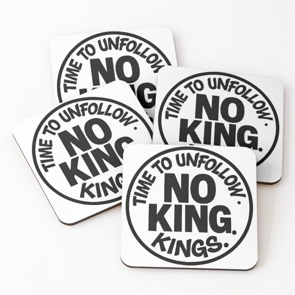 Item preview, No king - Time To Unfollow designed and sold by Dsgn25.