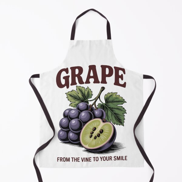Item preview, Grape Vintage Art – From the Vine to Your Smile designed and sold by Serbin.