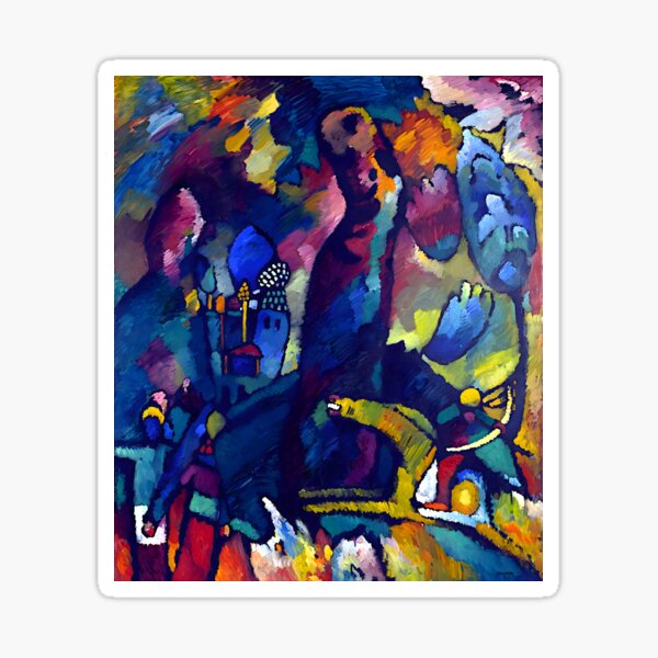 Item preview, Wassily Kandinsky - Landscape with Archer designed and sold by Jon-Baran.