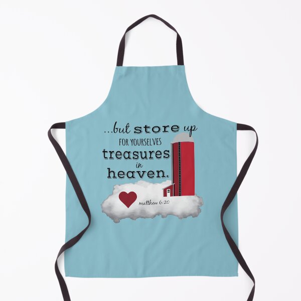 Item preview, treasures in heaven bible design verse designed and sold by EdifiedExpressions.