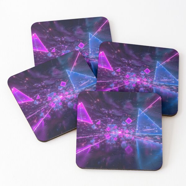 Item preview, Futuristic Dark Purple Light Trails 2 designed and sold by SparroCreative.