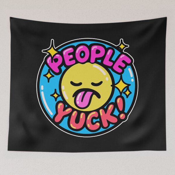 Item preview, People Yuck Funny Mood Graphic - Anti-Social Vibes Funny Message designed and sold by ImaginarStore.