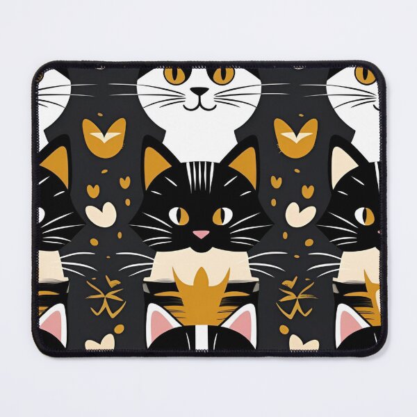 Item preview, Black Cat Pattern designed and sold by PatronesKawai.
