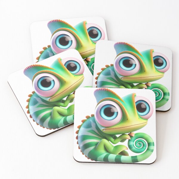 Item preview, Adorable Jackson’s Chameleon designed and sold by Sillytoe.