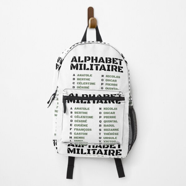 Item preview, Military Alphabet – French Phonetic Code designed and sold by AnnSign.