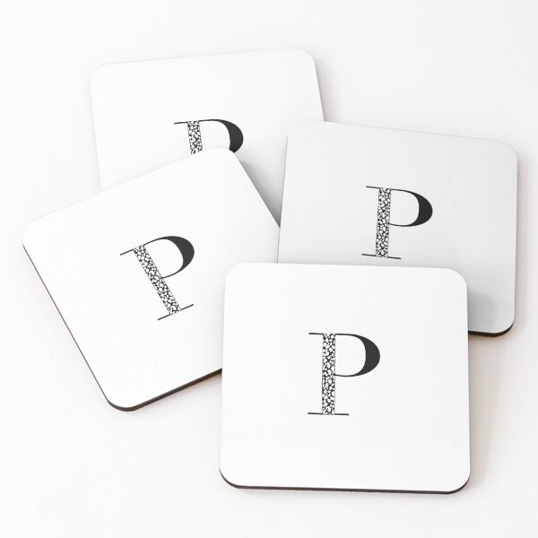 Item preview, P Initial designed and sold by PinkPenguin3312.