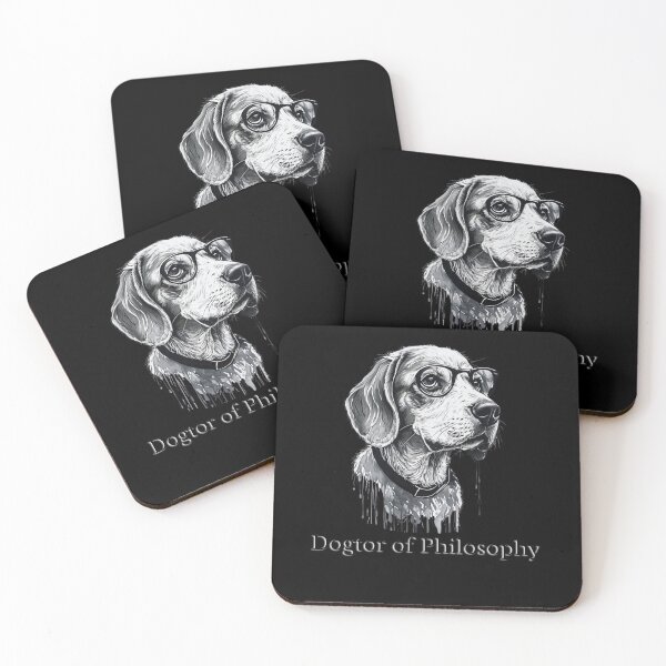 Item preview, Dog "tor" of Philosophy – Funny Intellectual Dog Art designed and sold by MomentumbyOla.
