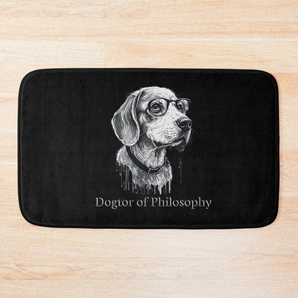 Item preview, Dog "tor" of Philosophy – Funny Intellectual Dog Art designed and sold by MomentumbyOla.