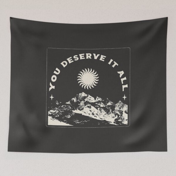 Item preview, You Deserve It All – Inspirational Minimalist Art designed and sold by Oniyasha.