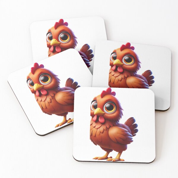 Item preview, Adorable New Hampshire Red Chicken designed and sold by Sillytoe.