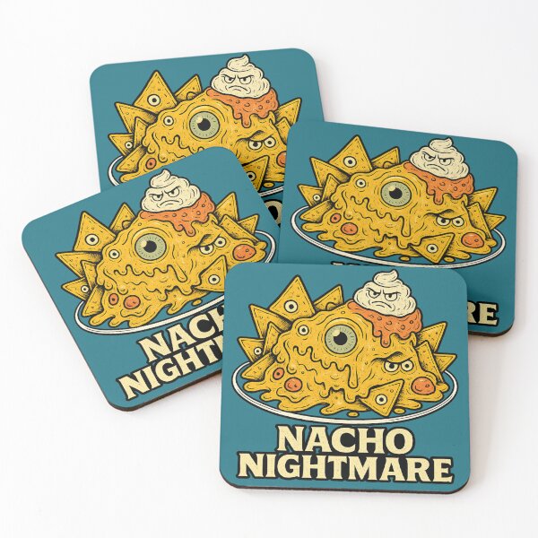 Item preview, Nacho Nightmare – Sentient Snack Horror Design designed and sold by Altered Array, LLC.