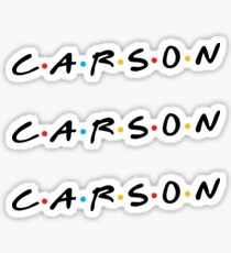 Pegatina Carson