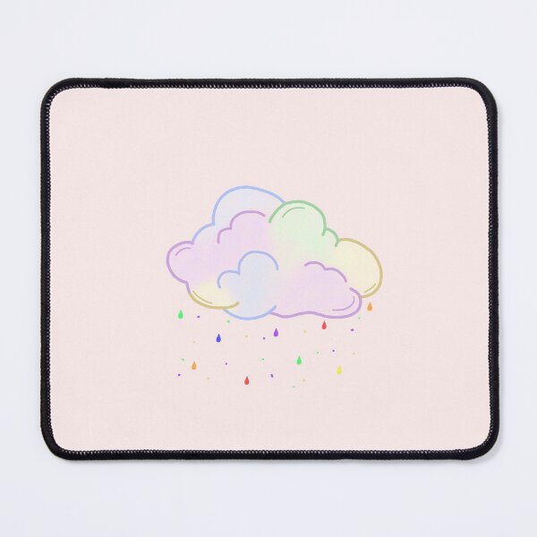Item preview, Colorful raining pastel rainbow cloud designed and sold by TerizaAybill.