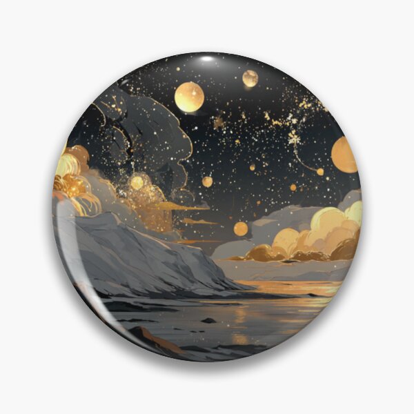 Item preview, Midnight Hammer | Celestial Reflection Over a Winter Lake designed and sold by GenXSchematic.