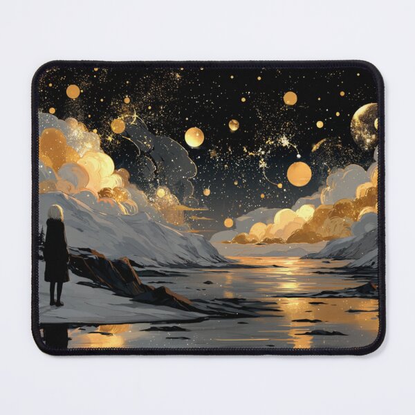 Item preview, Midnight Hammer | Celestial Reflection Over a Winter Lake designed and sold by GenXSchematic.