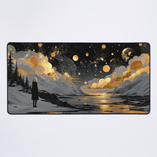 Item preview, Midnight Hammer | Celestial Reflection Over a Winter Lake designed and sold by GenXSchematic.