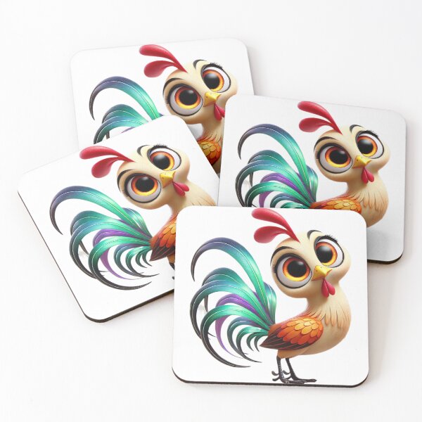 Item preview, Adorable Onagadori Chicken designed and sold by Sillytoe.