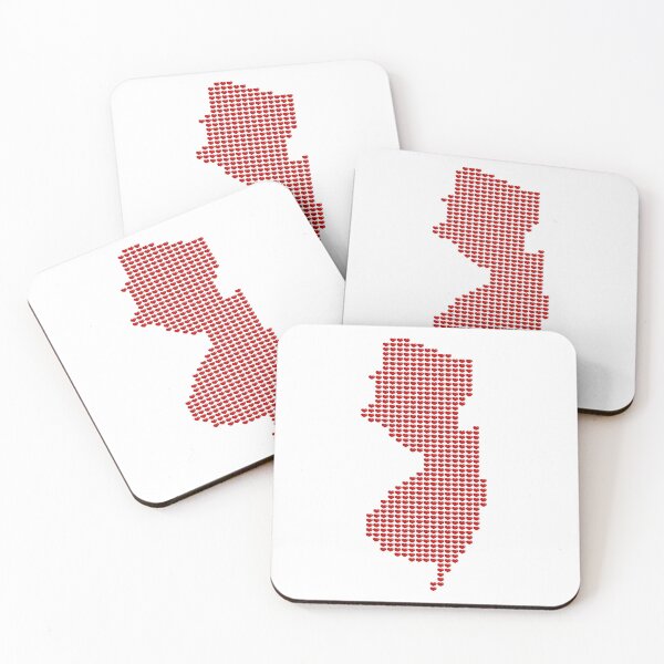 Item preview, New Jersey Heart Fill designed and sold by TheIconSmith.