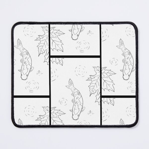 Item preview, Beautiful, iconic koi fish in a pond with gentle raindrops designed and sold by SimpleLifeTs.