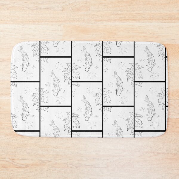 Item preview, Beautiful, iconic koi fish in a pond with gentle raindrops designed and sold by SimpleLifeTs.