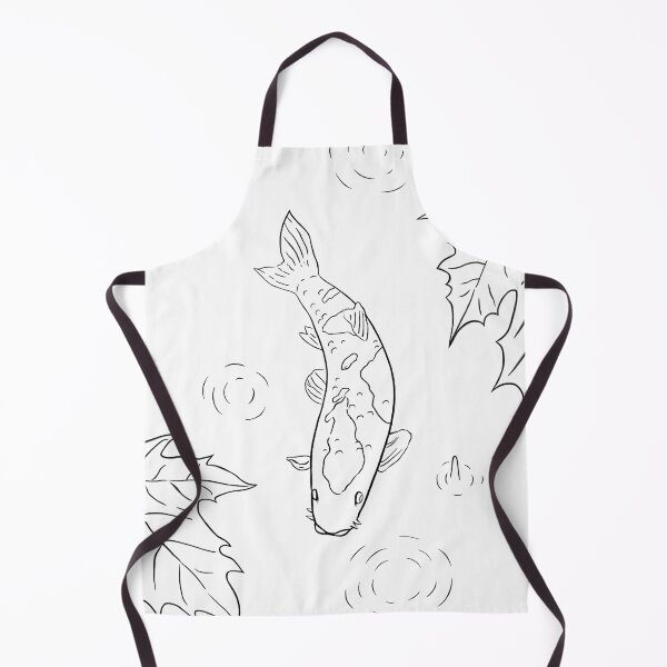 Item preview, Beautiful, iconic koi fish in a pond with gentle raindrops designed and sold by SimpleLifeTs.