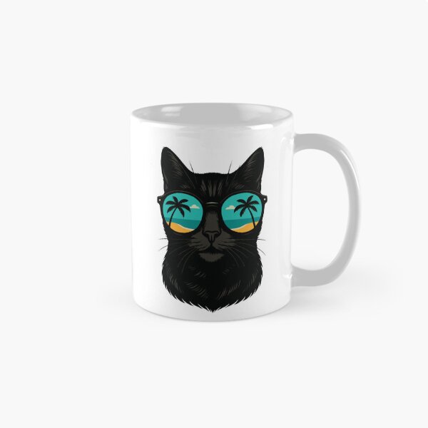 Item preview, Beach Vibes Cat designed and sold by printmala.