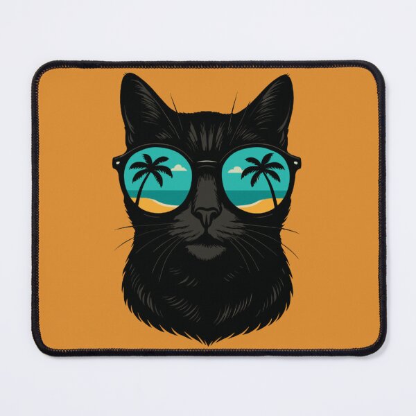 Item preview, Beach Vibes Cat designed and sold by printmala.