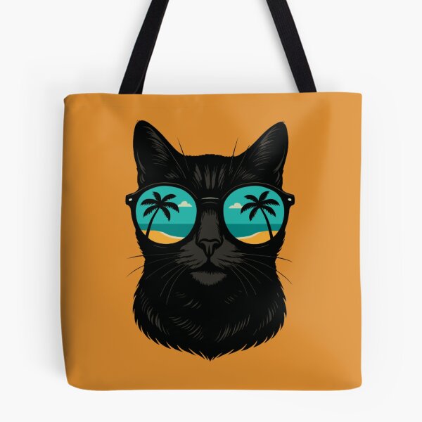 Item preview, Beach Vibes Cat designed and sold by printmala.
